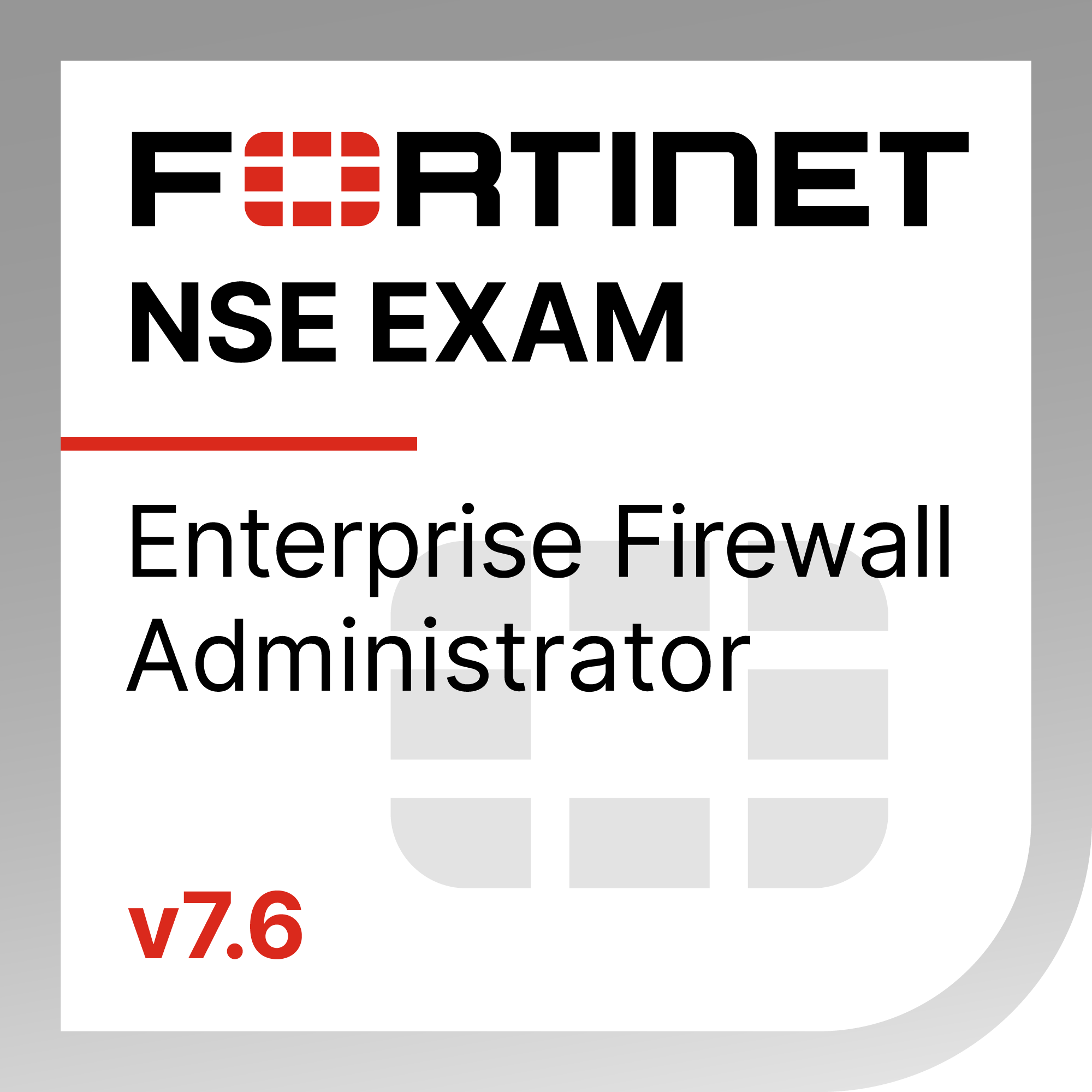 ● NSE 7 - Enterprise Firewall 7.6 Administrator Exam Materials