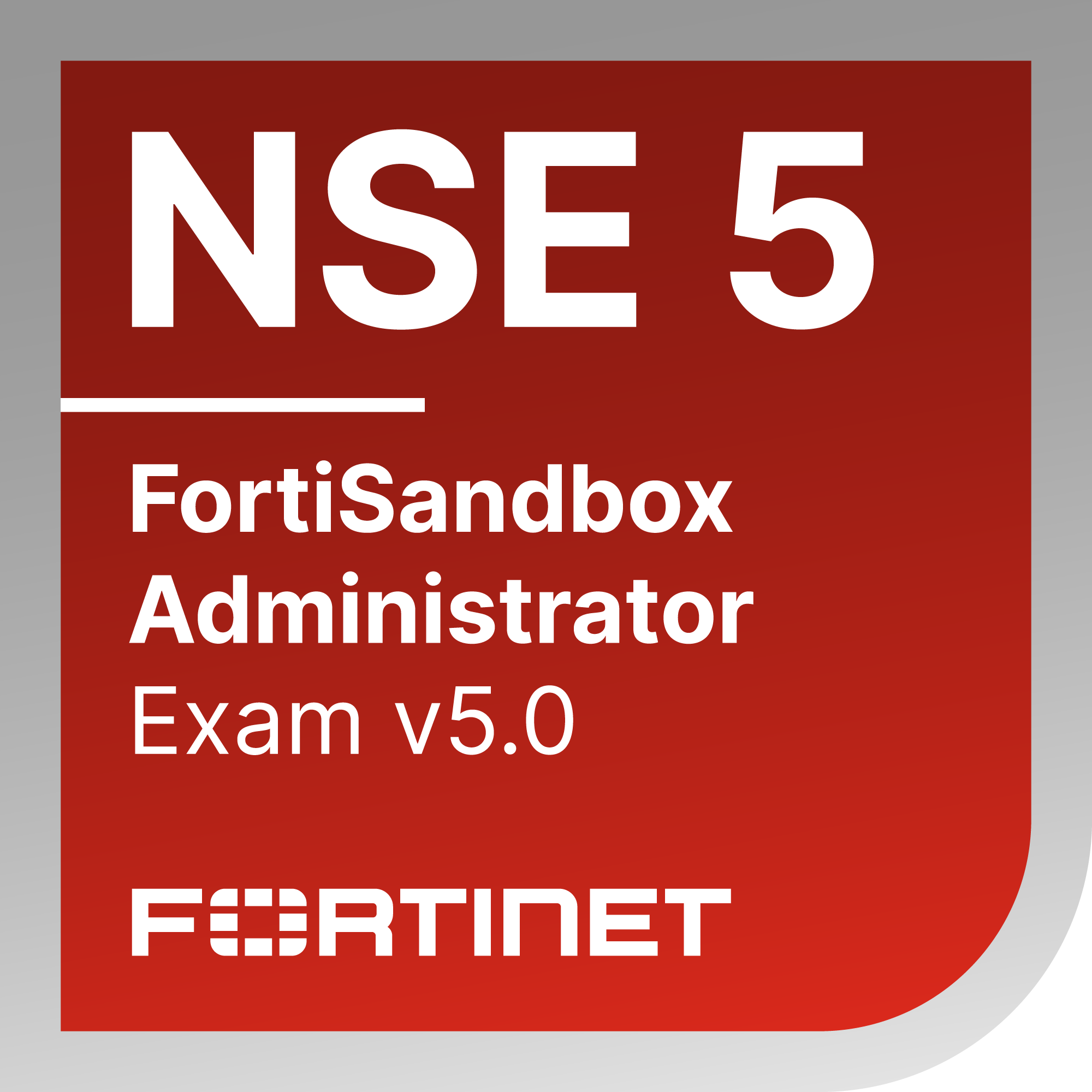 ● NSE 5 - FortiSandbox 5.0 Administrator Exam Materials